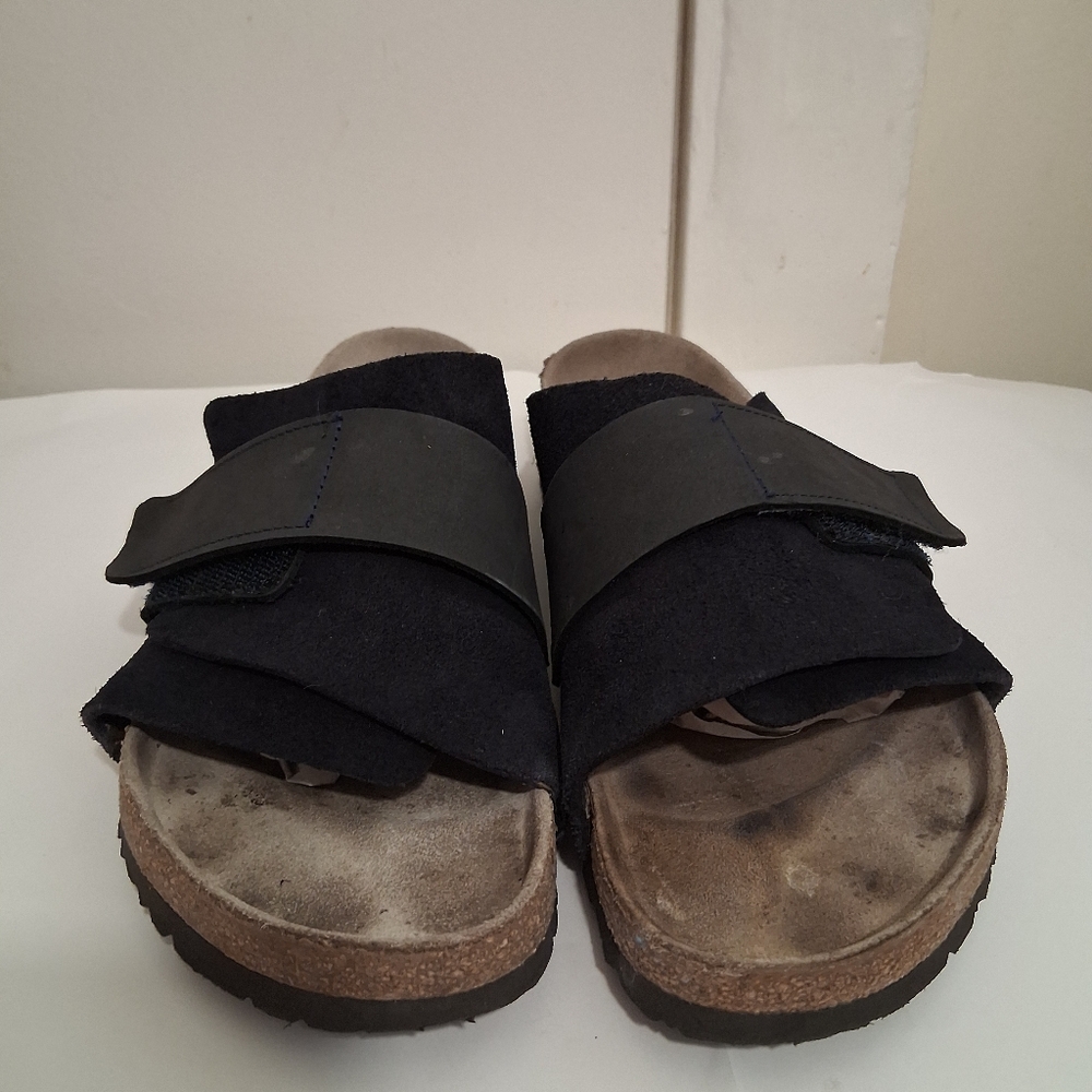 Birkenstock Kyoto /Suede Slip-On Sandals 42